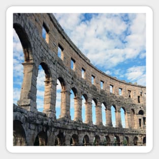 Pula amphitheatre, Croatia Sticker